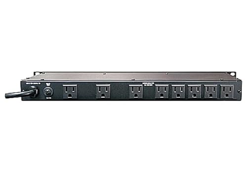 Furman M-8Dx Merit Series Power Conditioning, 15 Amp, 9 Outlets with Wall Wart Spacing, Pullout Lights, Digital Voltmeter