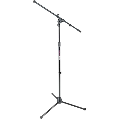 Telefunken M80 Supercardioid Dynamic Vocal Microphone Bundle with On-Stage MS7701B Euro Boom Stand and 20-Foot XLR Cable — Live Vocal Mic for Singing, Live Performance, Snare, Voice Over