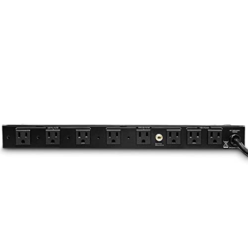 PMX-1100 Power Conditioner/Surge Sequencer 10 Protected Outlets and 3 Zones 15A with USB Charger