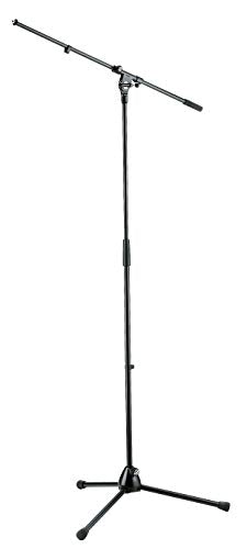Konig & Meyer K&M 254B Tripod Microphone Boom Stand, Black - EU Version - color: black