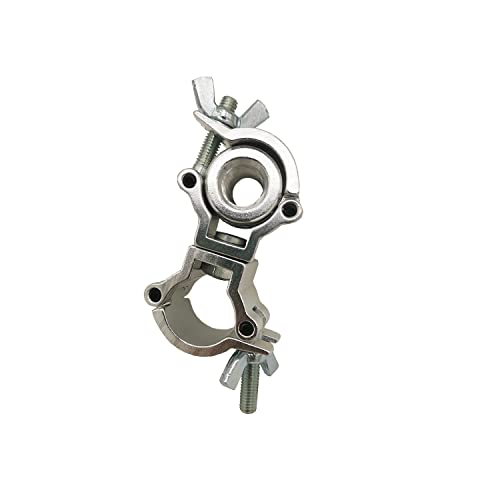 Mini Dual Swivel Coupler Truss Clamp for 0.7-0.8 Inch 18-20mm Tubing 2pcs