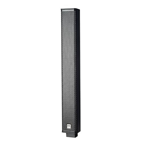 HK Audio Polar 10 MK2 Powered Column PA System Black | 10-inch subwoofer; 4-channel mixer; Bluetooth 5.0 TWS; Phantom power; 130 dB SPL