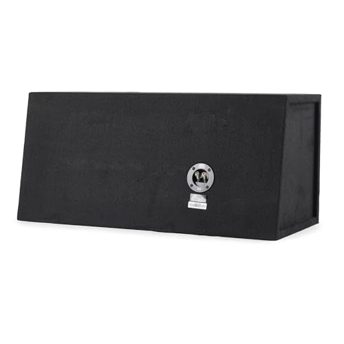 MTX 12" 1200W Dual Loaded Car Subwoofer Audio with Sub Box and Amplifier, TNP212D2 - style: Dual 12" Subwoofer Enclosure + Amplifier Subwoofer