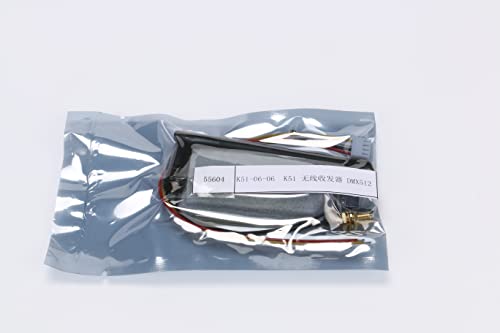 Wireless DMX512 Transceiver PCB Module 2.4G LED Stage Light Transceiver PCB Modules Board LED Controller Transmitter Receiver with Antenna