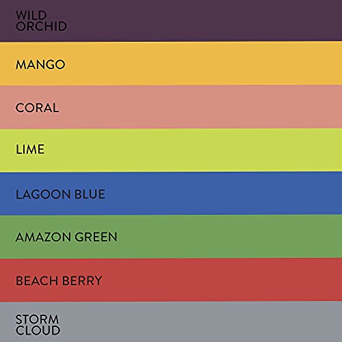 Mehron Makeup Paradise AQ - TROPICAL PALETTE, Water-Activated Face Paint | 8 Color Professional Face & Body Paint Makeup for Cosplay, Theater, & Halloween. Vegan, Cruelty-Free, & Made in USA. - color: Tropical