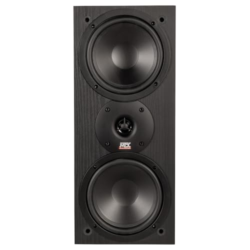 MTX Audio MONITOR60i 6.5" 200W 2-Way Polypropylene Bookshelf Speakers