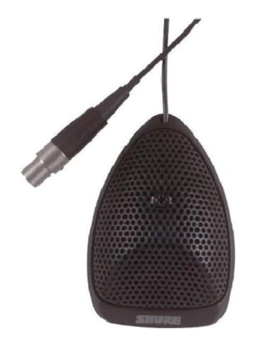 Shure MX391/S Condenser Microphone (Super-Cardiod) - color: Black, style: Super-Cardioid