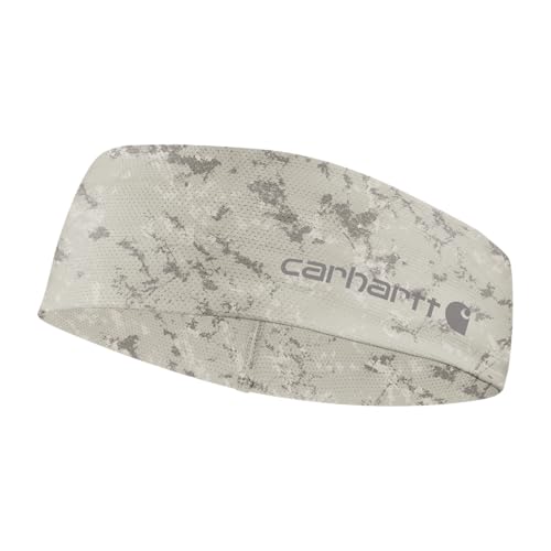 Carhartt Unisex-Adult Force UPF Lightweight Headband, Terrain Camo Cobblestone, One Size - color: Terrain Camo Cobblestone
