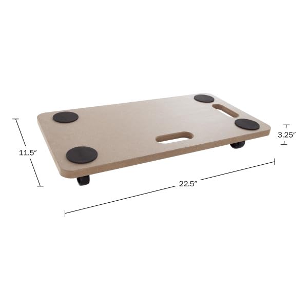 Dolly Cart – Multipurpose Furniture Mover for Appliances and Boxes with 440lbs Weight Capacity – Moving Supplies by Stalwart - style: 440 lbs