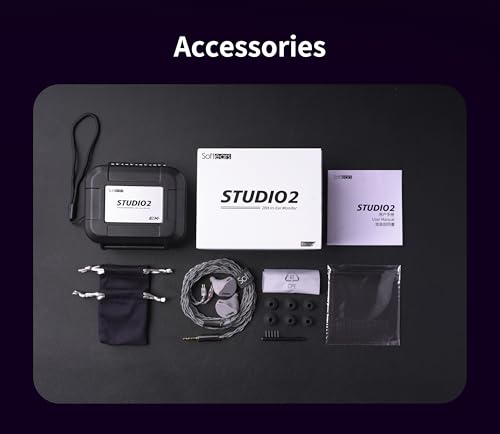 Softears STUDIO2 HIFI 2 Balanced Armature Drivers Earphone In-ear Headphone