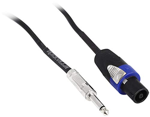 Rockville SPGN158 15" Passive 1600W DJ PA Speaker Pair with Party Stand LED