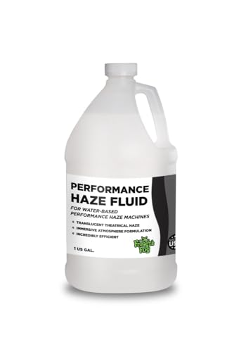 Froggy's Fog High Performance Haze - Professional Water Based Haze Juice - Designed To Complement the ETC HQ-100 Hazer (1 Gallon) - size: 1 Gallon