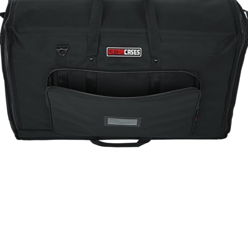 Gator Cases Padded Nylon Dual Carry Tote Bag for Transporting (2) LCD Screens, Monitors and TVs Between 27" - 32", (G-LCD-TOTE-MDX2) - size: Dual 27" - 32" Screens