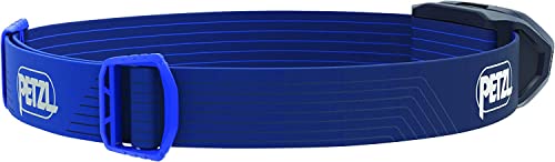 Petzl Tikka Headlamp - Blue (Classic) | Compact, 350 Lumen Light with Red Lighting, for Hiking, Climbing, Running, & Camping - color: Blue/Blue