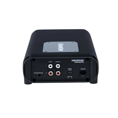 Memphis PRX1500.1V2 Monoblock Subwoofer Amplifier - 1500 Watts RMS x 1 at 1-Ohm - size: 1500x1 At 1 Ohm