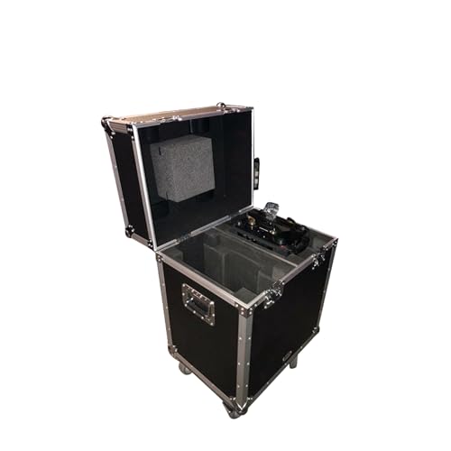 ProX XS-MH140X2W ATA Flight Case for 2 Moving Head Lights with 4” Locking Casters, Foam Interior, Honeycomb Plywood & Butterfly Latches