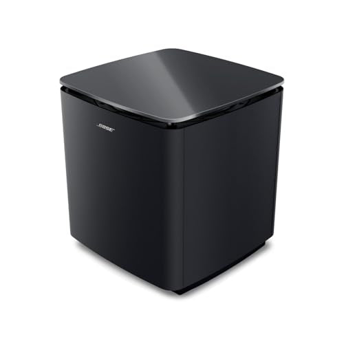 Bose New Lifestyle Ultra Subwoofer, Wireless Home Subwoofer, Perfect for Home Theater Systems, Easy Setup, Deep Bass, Black | 12-inch home theater subwoofer with Clean Bass Port and CustomTune for movies, music and gaming - color: Black