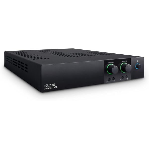 JBL Professional CSA280Z Commercial Series Two-Channel 80-Watt Power Amplifier - size: 80-Watt, style: Two-Channel