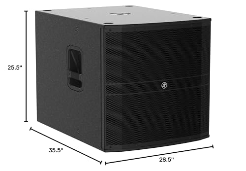 Mackie DRM18S-P 18" Passive Subwoofer | 2000W peak power with 18mm plywood and SpeakON inputs for live sound production, large venues and touring