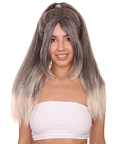 | Adult Women's 26" Inch Extra Long Length Halloween American Singer Actress Costume Wig, Synthetic Soft Fiber Hair, Perfect for your next Convention and Group Anime Party!