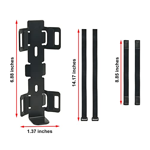 Portable Speaker Mount for Bike Golf Cart UTV Boat Railing, Metal Speaker Mount Strap Holder Attachment Accessory Holder Bar Rail for JBL Flip 4/5/6