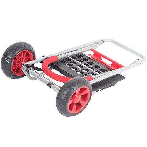 dbest products Trolley Dolly MM, Black Handtruck Cart Hardware Garden Utility - color: Black