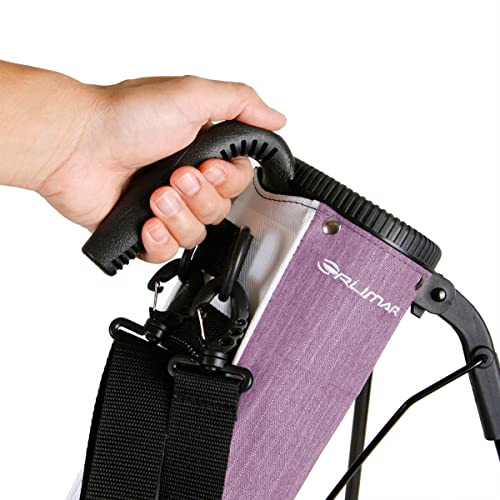 Orlimar Pitch ‘N Putt Lightweight Golf Stand Bag for Men & Women - color: Lilac Purple