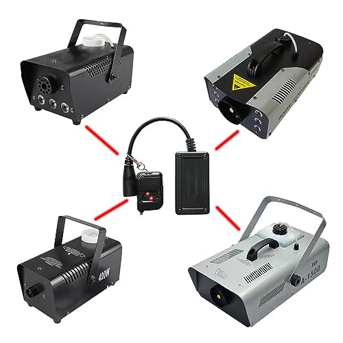 Fog Machine Remote Control Replacement Part and Receiver, for 400 500 900W Fog Smoke Machine Part Remote Fit for Frequency 315