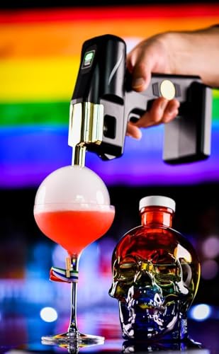 Flavor Blaster Bubble Mixture - 6 fl oz | Premium Drink Presentation | Stunning Cocktail Smoke Bubbles | Edible Tasteless & Odorless | Bubbles Last Up to 3 Minutes | 1 Bottle Produces 1000 Bubbles