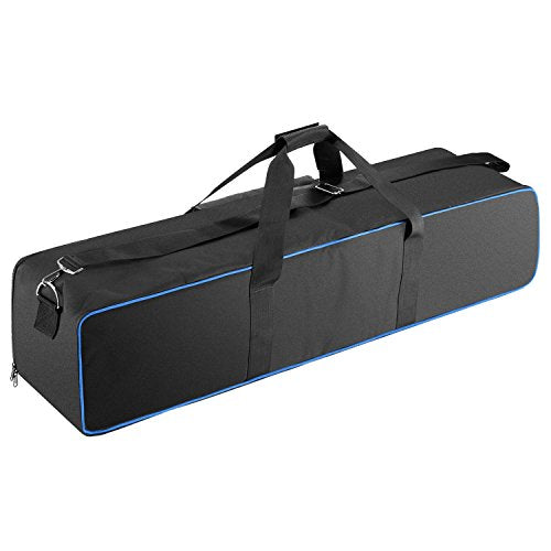 Neewer® 35"x10"x10"/90 x 25 x 25 cm Photo Studio Equipment Large Carrying Bag with Strap for Tripod Light Stand and Photography Lighting Kit(CB-05) - style: 42"x10"x10"/Black+blue