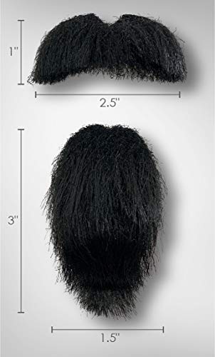 Rubie's Spanish Gaucho Moustache Set, Black, One Size