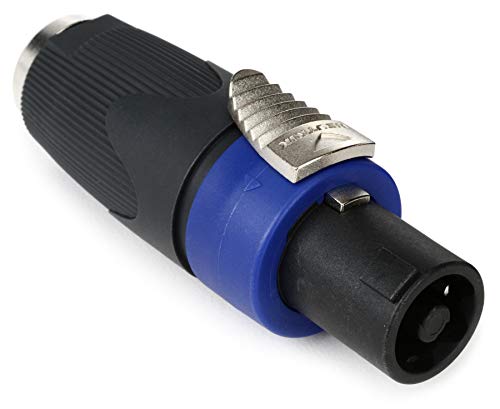 Hosa NA4LJX Neutrik Speaker Adaptor, 1/4 in TS to speakON