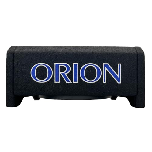 ORION CDF8 Cobalt 8" Passive Down-Firing Subwoofer Enclosure, 600W Max | 600W Max, 200W RMS, Down-Firing, Shallow Mount, Slim Sealed, Air-Tight - style: 8 Inch - 600 Watts Passive