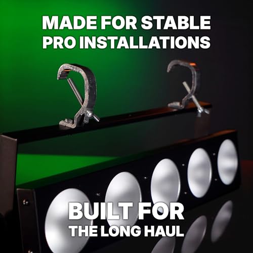 Rockville FIVE-EYE 5 Head 150w RGB COB Blinder Light, Durable Aluminum Case, 19 Channel DMX/Auto/Sound Modes