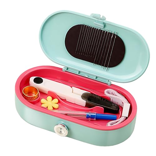 Yellow Sewing Project Kit, 140 Pcs Travel Family Sewing Supplies Repair Kit Portable Small Traveler Sewing Kit Sewing Thread Accessories DIY Sewing Supplies Organizer (Yellow) - color: Yellow