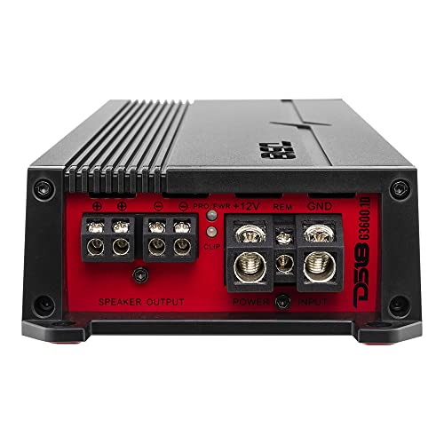 DS18 G3600.1D Car Audio Amplifier 1-Channel Class D Monoblock 3600 Watts - Remote BASS Knob Included - Compact Design Easy Installation - Extremely Powerful Amp for Vehicle Sound Systems… - style: 3600 Watts Monoblock