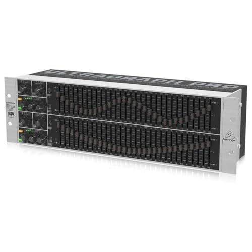 Behringer ULTRAGRAPH PRO FBQ6200HD High-Definition 31-Band Stereo Graphic Equalizer with FBQ Feedback Detection System