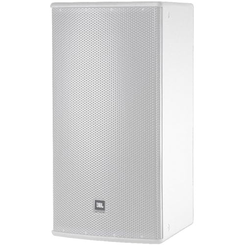 JBL AM5212/26 2-Way Full Range Loudspeaker System with 12" Low-Frequency Driver, 120x60deg. Coverage Pattern, Single, White