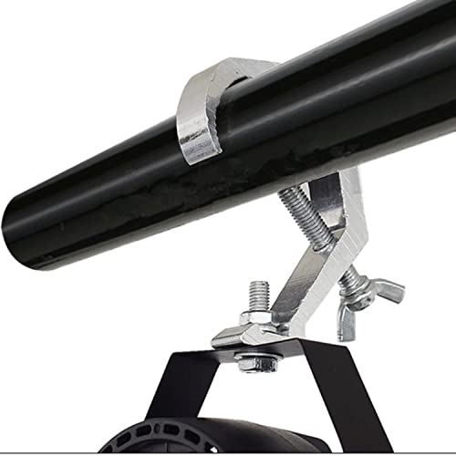 ZYAMY 3pcs Stage Light Clamp Hook Aluminum Alloy Truss C-Clamp, Heavy Duty Stage Lights Truss Clamp for DJ Lighting Par Lights Spot Lights Fit for 1.18-2 Inch OD Tube/Pipe