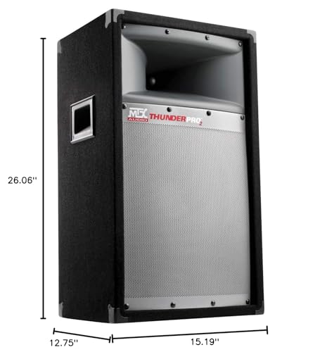 MTX TP1200 Audio ThunderPro II 2-Way Professional Loudspeaker
