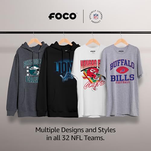 FOCO NFL Team Logo Floodlight Short Sleeve T-Shirt - size: 3X-Large
