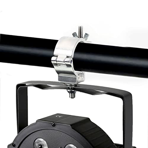 5 Pack Stage Lighting Clamps, Heavy Duty Aluminum Alloy Truss Clamp, O-Clamp for LED DJ Light, Par Light, Moving Head Beam, Fits 1.5-2 Inch OD Tube/Pipe, 551 Lbs