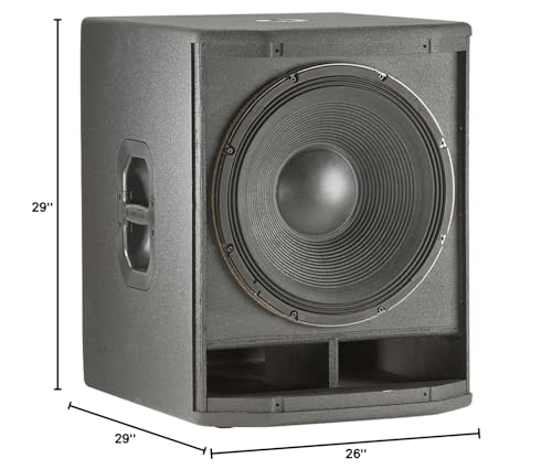 JBL Professional PRX418S Compact Passive Subwoofer, 18-Inch, Black - color: Passive | Black, style: Subwoofer | 18-Inch