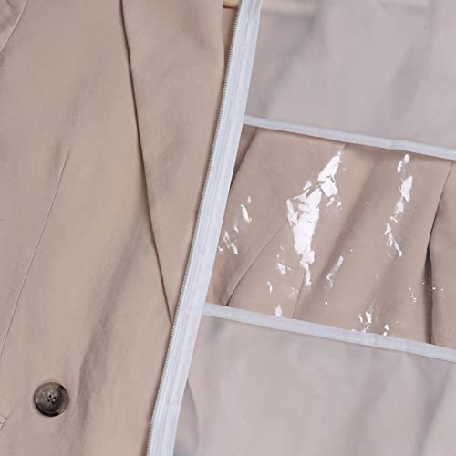Zilink Dress Bags for Gowns Long Garment Bags for Long Dresses 72 in, 4Pack - size: 72"-4pcs-Clear
