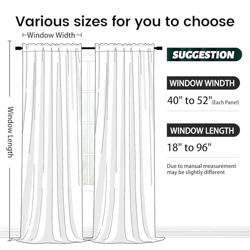 SimpleHome Dark Green Velvet Curtains 84 Inches for Living Room Rod Pocket | Luxury Blackout Velvet Curtains,Thermal Insulated 2 Panels Room Darkening Drapes,Velvet Bedroom Curtains,W40 x L84,2 Panels - color: Dark Green, size: 40"W x 84"L (Pack of 2)