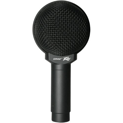 Peavey DM2 Dynamic Super-Cardioid Vocal/Instrument Microphone | Handheld design for live singing and speech, tight pickup pattern cuts feedback, rugged build, clear sound on stage, PA ready