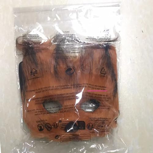 Animal Fox Wolf Mask Halloween Party Cosplay Costumes Props Plush Cat Half Face Masks Carnival Christmas Masquerade - color: Fox
