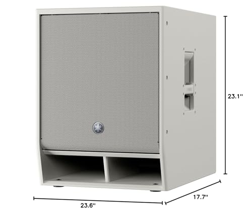 Yamaha DXS15XLF 15-inch 1600W Powered Subwoofer - color: White, size: DXS15XLF, style: Powered Subwoofer