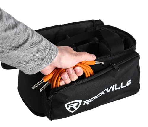 Rockville MINI HALO Bag - Fits MINI HALO or Similar DJ Lights (CAN 2.0) (Bag for 8 Lights) - style: Bag for 8 Lights