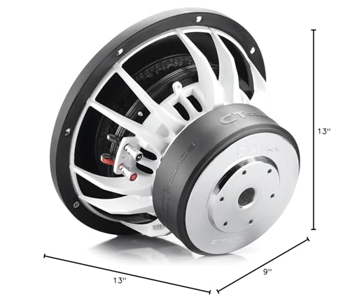 CT Sounds STRATO-12-D2 2500 Watts Max 12 Inch Car Subwoofer Dual 2 Ohm - size: 12 Inch - Dual 2 Ohm